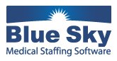 Blue Sky Medical Staffing Software